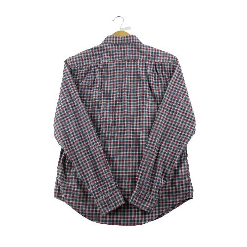 Randonnée / Trek - Lacoste Chemise classique Homme Taille M à carreaux Bordeaux - photo 7