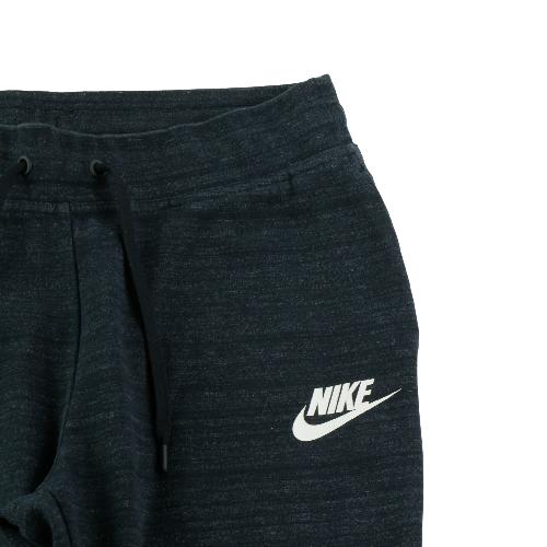 Fitness / Cardio training - Nike Jogging Advance 15 Coupe fuselée Molleton chiné Bas resserrés Femme Taille S Noir #QWE7138 - photo 8