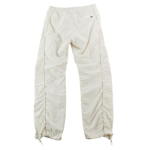 Sportswear - Fila Jogging Cargo doublé Nylon léger Poches zippées Bas ajustables Femme Taille L Beige #QWE1201 - photo 9
