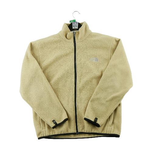 The North Face Veste polaire Coupe droite full zip vintage Femme Taille M Beige