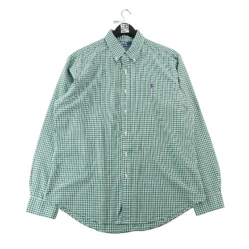 Sportswear - Polo Ralph Lauren Chemise classique Homme Taille L Vert #QWE3187 - photo 9