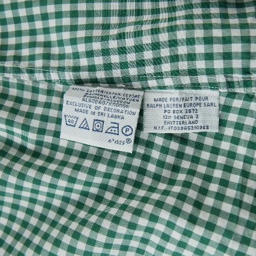 Sportswear - Polo Ralph Lauren Chemise classique Homme Taille L Vert #QWE3187 - photo 9
