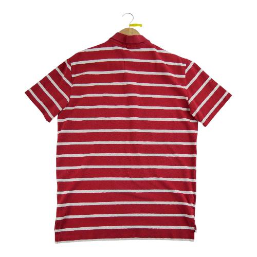 Golf - Polo Ralph Lauren Polo manches courtes Mesh Pony à Rayure Rayé Homme Taille M Rouge #QWE1871 - photo 7