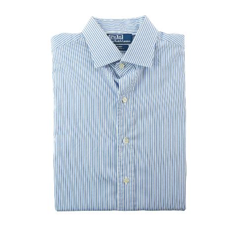 Sportswear - Polo Ralph Lauren Chemise classique Homme Taille L Bleu #QWE0793 - photo 7
