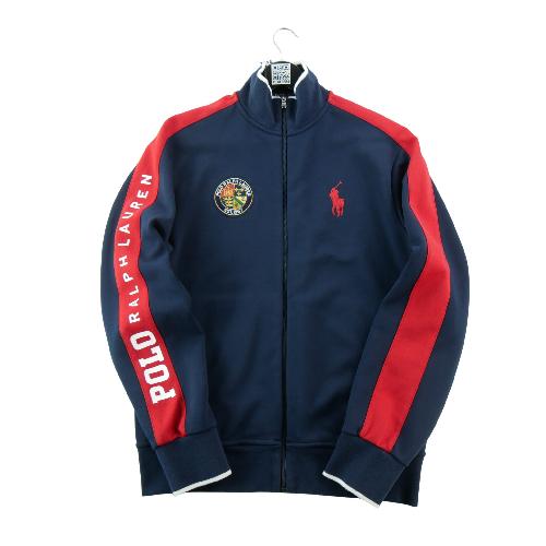 Sportswear - Polo Ralph Lauren Veste Écusson Est. 1967 Veste de survêtement zippée Homme Taille S Marine #QWE3684 - photo 9
