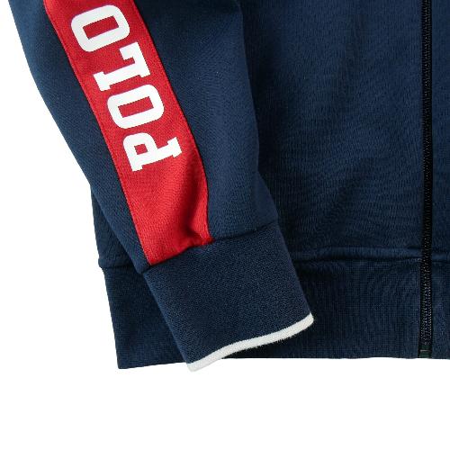 Sportswear - Polo Ralph Lauren Veste Écusson Est. 1967 Veste de survêtement zippée Homme Taille S Marine #QWE3684 - photo 9