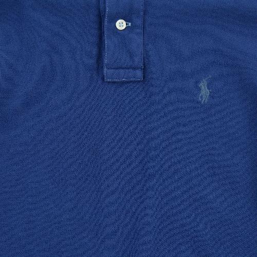 Golf - Polo Ralph Lauren Polo manches longues Classic Fit Pony Mesh Homme Taille XS Marine #QWE3307 - photo 6