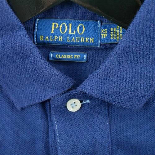 Golf - Polo Ralph Lauren Polo manches longues Classic Fit Pony Mesh Homme Taille XS Marine #QWE3307 - photo 6