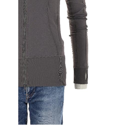 Fitness / Cardio training - Lululemon Veste Micro-Rib Femme Taille S Gris #QWE7617 - photo 8
