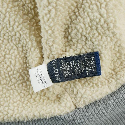 Sportswear - Polo Ralph Lauren Veste Polo Jean Company Sherpa Lined Crest 1967 Full Zip Homme Taille M #QWE1112 - photo 9