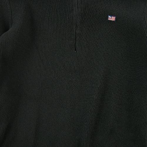 Sportswear - Polo Ralph Lauren Pull RL Flag Femme Taille L Noir #QWE7137 - photo 9
