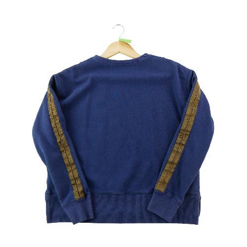 Sportswear - Polo Ralph Lauren Sweat Bandes dorées aux manches Poney brodé ton sur ton Femme Taille S #QWE4289 - photo 9