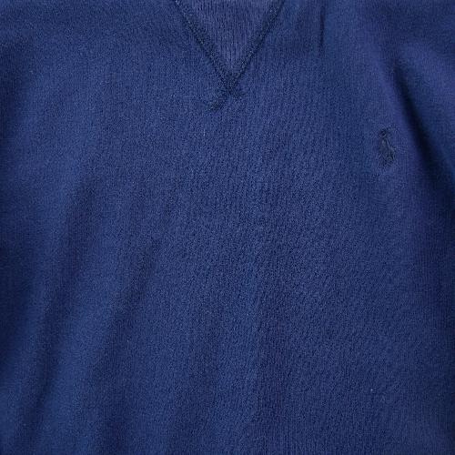 Sportswear - Polo Ralph Lauren Sweat Bandes dorées aux manches Poney brodé ton sur ton Femme Taille S #QWE4289 - photo 9