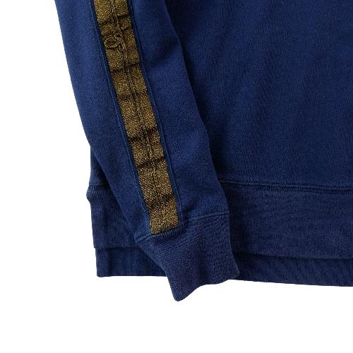Sportswear - Polo Ralph Lauren Sweat Bandes dorées aux manches Poney brodé ton sur ton Femme Taille S #QWE4289 - photo 9