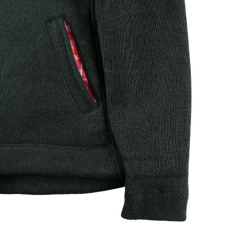 Sportswear - The North Face Sweat à capuche Col pressionné Doublure à carreaux Femme Taille XS Noir #QWE7157 - photo 6