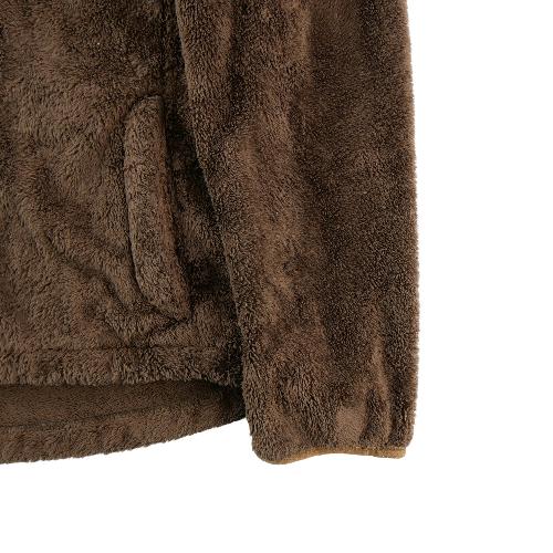 Sportswear - The North Face Veste polaire Osito Polaire à poils longs Col montant Femme Taille L Marron #QWE4294 - photo 8