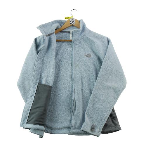 Sportswear - The North Face Pull polaire TKA 200 Polaire zippée Empiècements nylon Femme Taille L Bleu #QWE1255 - photo 9