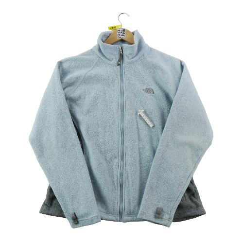 Sportswear - The North Face Pull polaire TKA 200 Polaire zippée Empiècements nylon Femme Taille L Bleu #QWE1255 - photo 9
