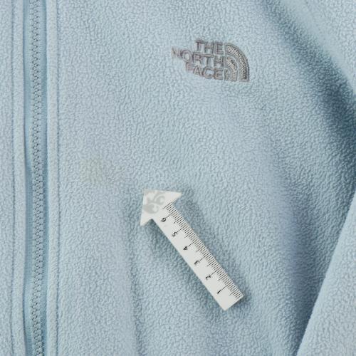 Sportswear - The North Face Pull polaire TKA 200 Polaire zippée Empiècements nylon Femme Taille L Bleu #QWE1255 - photo 9