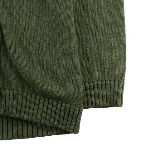 Sportswear - Lauren Ralph Lauren Pull cardigan Femme Taille L Kaki #QWE4167 - photo 6