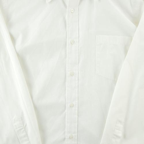 Sportswear - Yves Saint-Laurent Chemise classique Homme Taille M uni Blanc #QWE1682 - photo 9