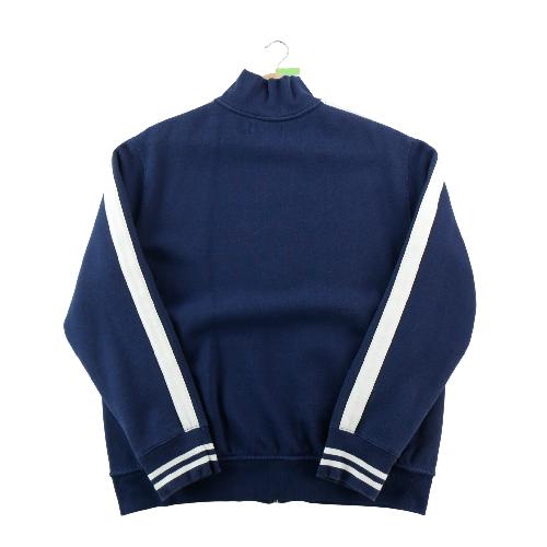 Sportswear - Polo Ralph Lauren Veste Pony brodé blanc Bandes blanches contrastées Homme Taille XL Marine #QWE4434 - photo 9