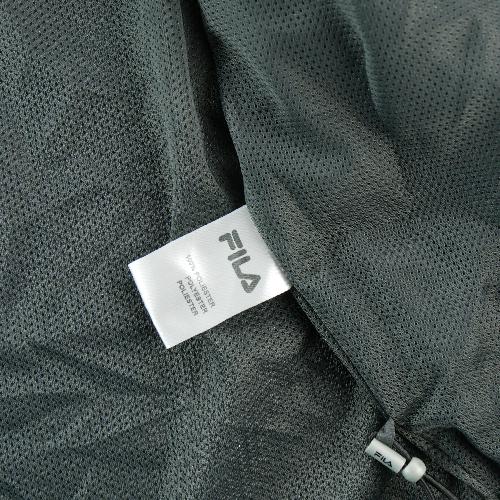 Sportswear - Fila Veste Color block gris et noir Doublure mesh Poignets ajustables Homme Taille L #QWE0210 - photo 8