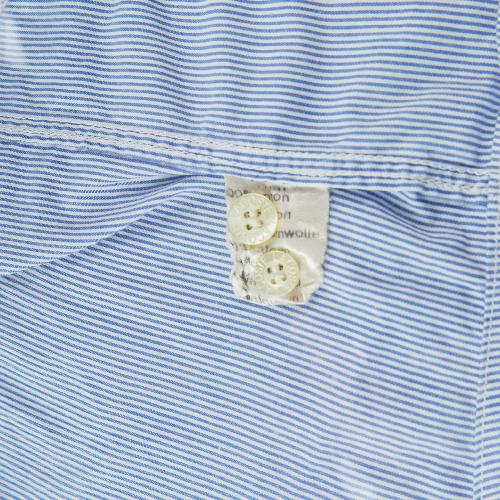 Randonnée / Trek - Lacoste Chemise classique Homme Taille M à rayures Bleu - photo 8