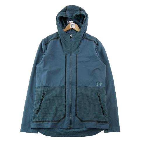 Sportswear - Under Armour Veste Fitted Stretch Technique Empiècements renforcés Homme Taille L Bleu #QWE3732 - photo 9