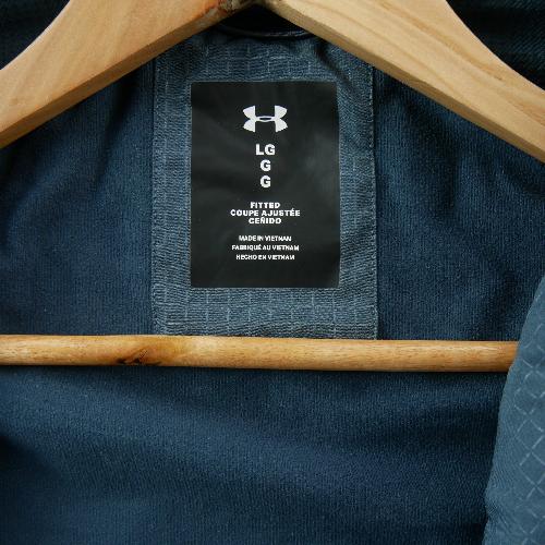 Sportswear - Under Armour Veste Fitted Stretch Technique Empiècements renforcés Homme Taille L Bleu #QWE3732 - photo 9