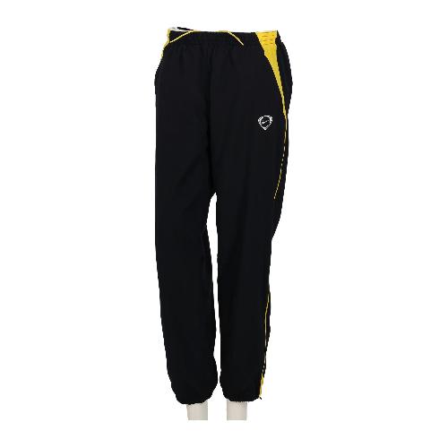 Nike Pantalon Football Pantalon d'entraînement Passepoils jaunes Taille L Homme Noir