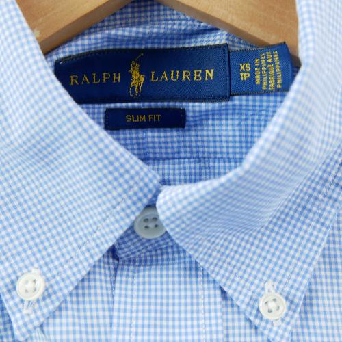 Sportswear - Polo Ralph Lauren Chemise classique Homme Taille XS Bleu #QWE3722 - photo 9