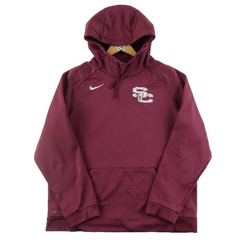 Fitness / Cardio training - Nike Sweat à capuche Homme Taille XL Bordeaux #QWE1642 - photo 7