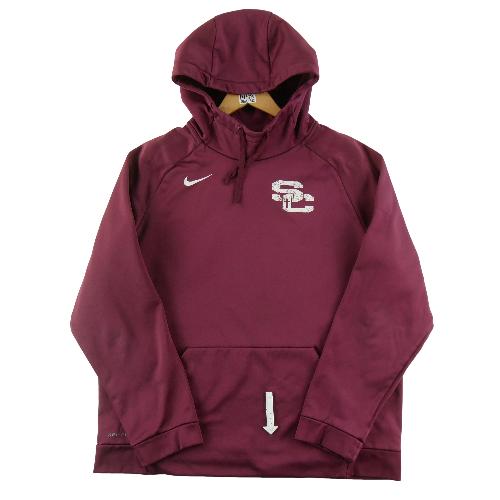 Fitness / Cardio training - Nike Sweat à capuche Homme Taille XL Bordeaux #QWE1642 - photo 7