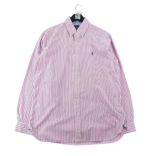 Sportswear - Ralph Lauren Chemise classique Homme Taille M Rose #QWE3633 - photo 9