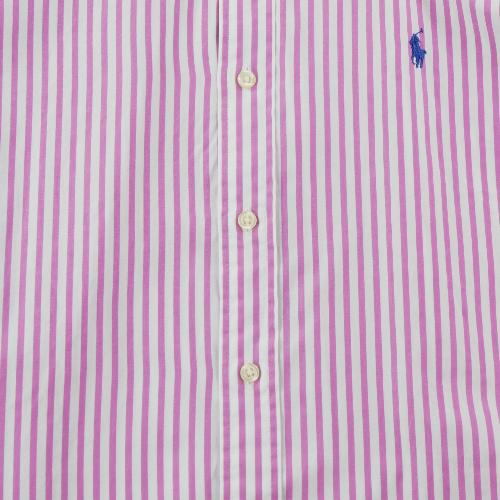 Sportswear - Ralph Lauren Chemise classique Homme Taille M Rose #QWE3633 - photo 9