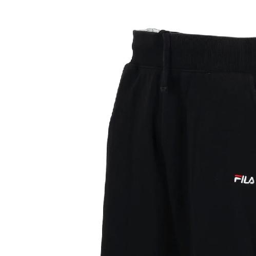 Fitness / Cardio training - Fila Jogging Fleece Jogger Logo brodé Jambe fuselée Molleton coton Bas-côtes Femme Taille L #QWE3910 - photo 9