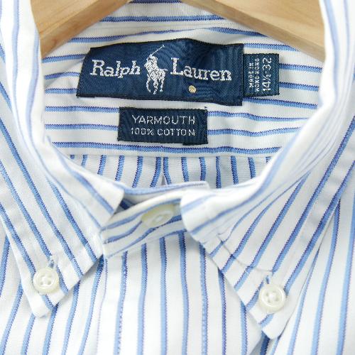 Sportswear - Ralph Lauren Chemise classique Homme Taille S Blanc #QWE3932 - photo 7