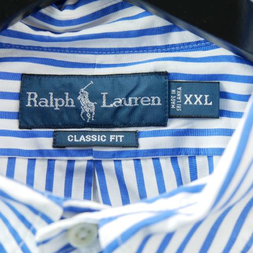 Sportswear - Polo Ralph Lauren Chemise classique Homme Taille 2XL Bleu #QWE7345 - photo 9