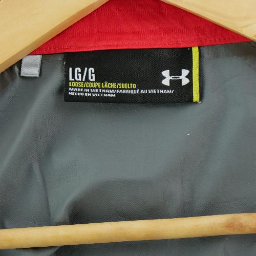 Golf - Under Armour Veste Storm Rain Jacket UA Storm Veste golf imperméable Homme Taille L Rouge #QWE1408 - photo 9