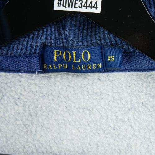 Sportswear - Polo Ralph Lauren Sweat à capuche Full zip Pony Capuche à cordons Femme Taille XS Bleu #QWE3444 - photo 8
