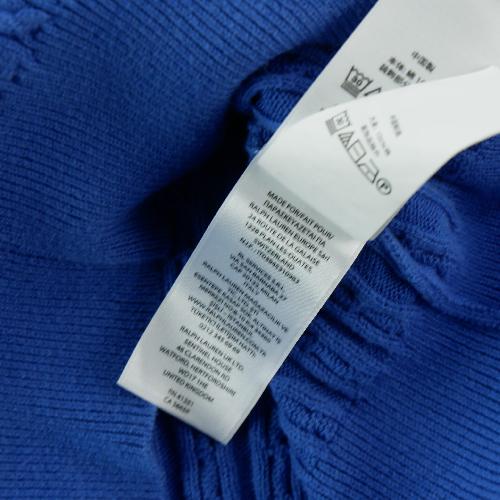 Sportswear - Polo Ralph Lauren Gilets Cable-Knit Cotton Cardigan Maille torsadée Fille Taille 7 ans Bleu #QWE0342 - photo 7