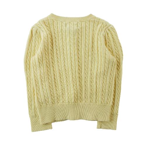 Sportswear - Polo Ralph Lauren Gilets Mini Cable Knit Cotton Cardigan Maille torsadée Fille Taille 3 ans #QWE3062 - photo 9