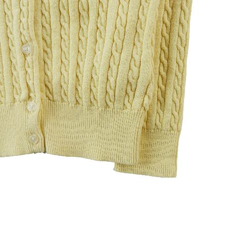 Sportswear - Polo Ralph Lauren Gilets Mini Cable Knit Cotton Cardigan Maille torsadée Fille Taille 3 ans #QWE3062 - photo 9