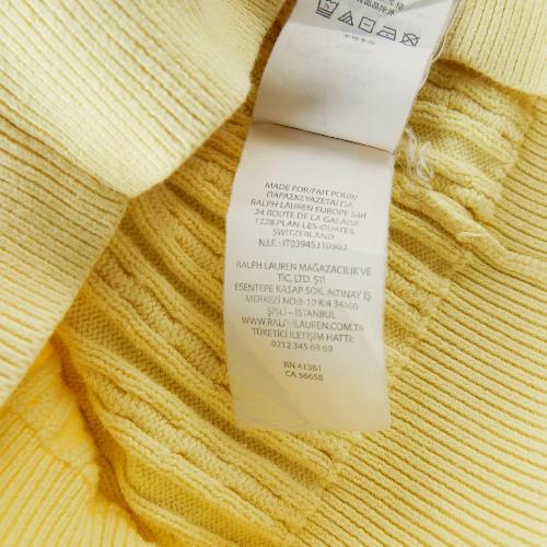 Sportswear - Polo Ralph Lauren Gilets Mini Cable Knit Cotton Cardigan Maille torsadée Fille Taille 3 ans #QWE3062 - photo 9