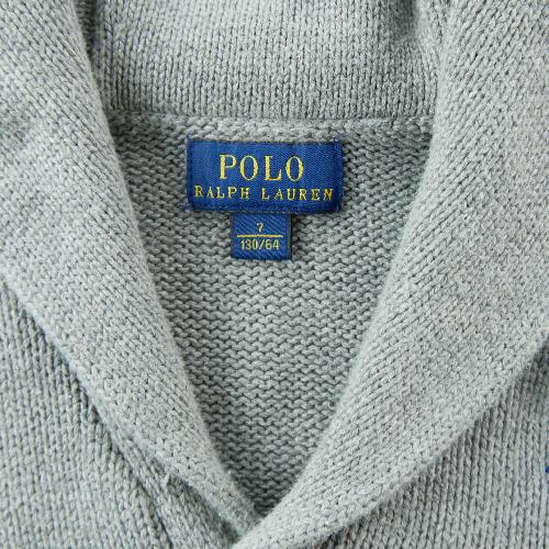Sportswear - Polo Ralph Lauren Gilets Cardigan col châle Big Pony Chiffre 3 brodé Garçon Taille 7 ans #QWE3901 - photo 9