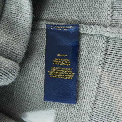 Sportswear - Polo Ralph Lauren Gilets Cardigan col châle Big Pony Chiffre 3 brodé Garçon Taille 7 ans #QWE3901 - photo 9