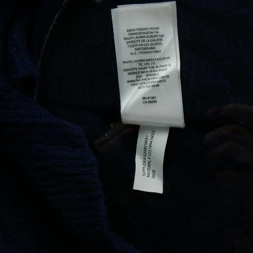 Sportswear - Polo Ralph Lauren Pull Pony Polo brodé Maille laine cachemire Col rond Garçon Taille 8 ans #QWE4334 - photo 9