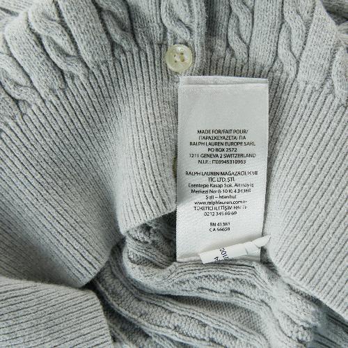 Sportswear - Polo Ralph Lauren Gilets Cardigan torsadé Pony brodé Maille 100% coton Fille Taille 6 ans #QWE7817 - photo 9