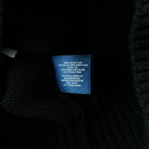Sportswear - Polo Ralph Lauren Pull 1/4 zip Pony rouge brodé Col montant côtelé Garçon Taille 8 ans Noir #QWE7757 - photo 8